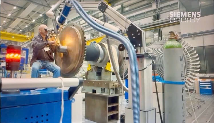 Công nghệ hàn laser xung trong ngành năng lượng và công nghiệp nặng