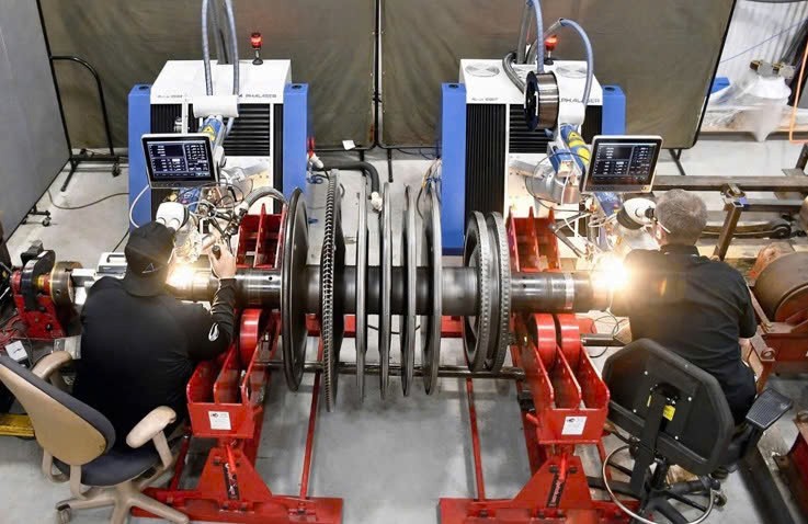 Công nghệ hàn laser xung trong ngành năng lượng và công nghiệp nặng