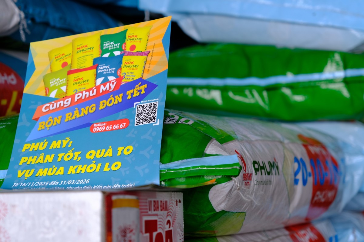 Vui Xuân mới cùng ‘NPK Phú Mỹ - Rộn ràng đón Tết’