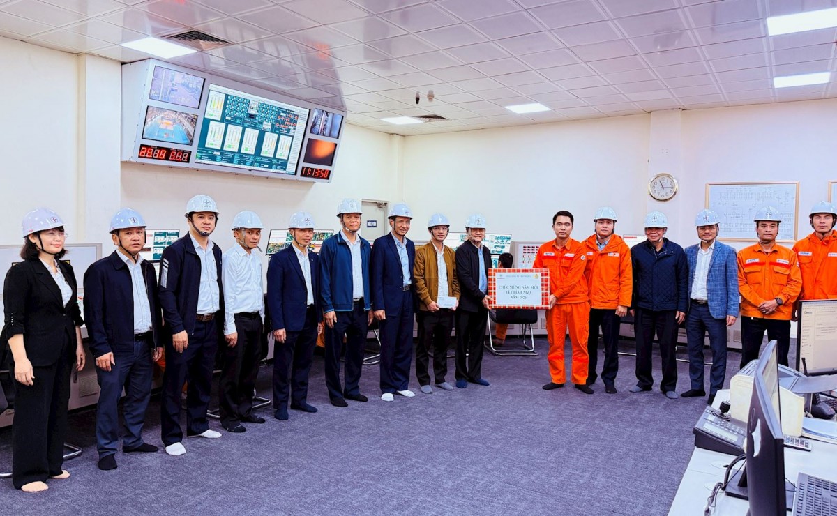 EVNGENCO1 giữ vững vận hành dịp Tết Nguyên đán, sẵn sàng cho cao điểm mùa khô