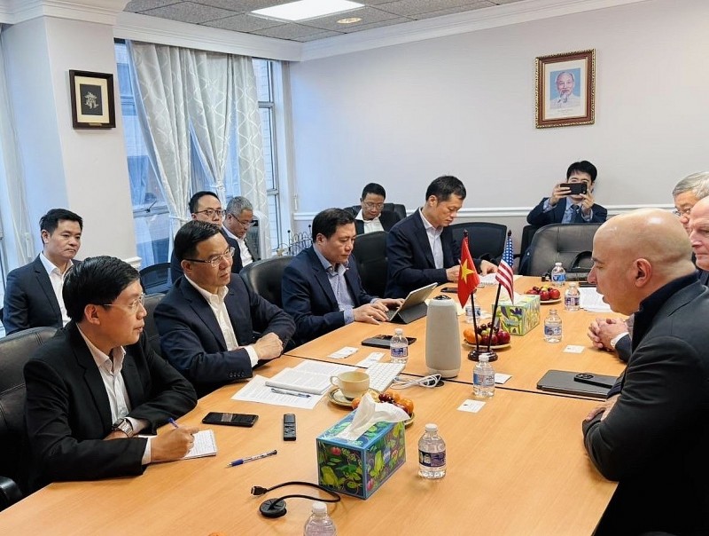 Quyền Bộ trưởng Bộ Công Thương làm việc với Tập đoàn GE Vernova (Hoa Kỳ)