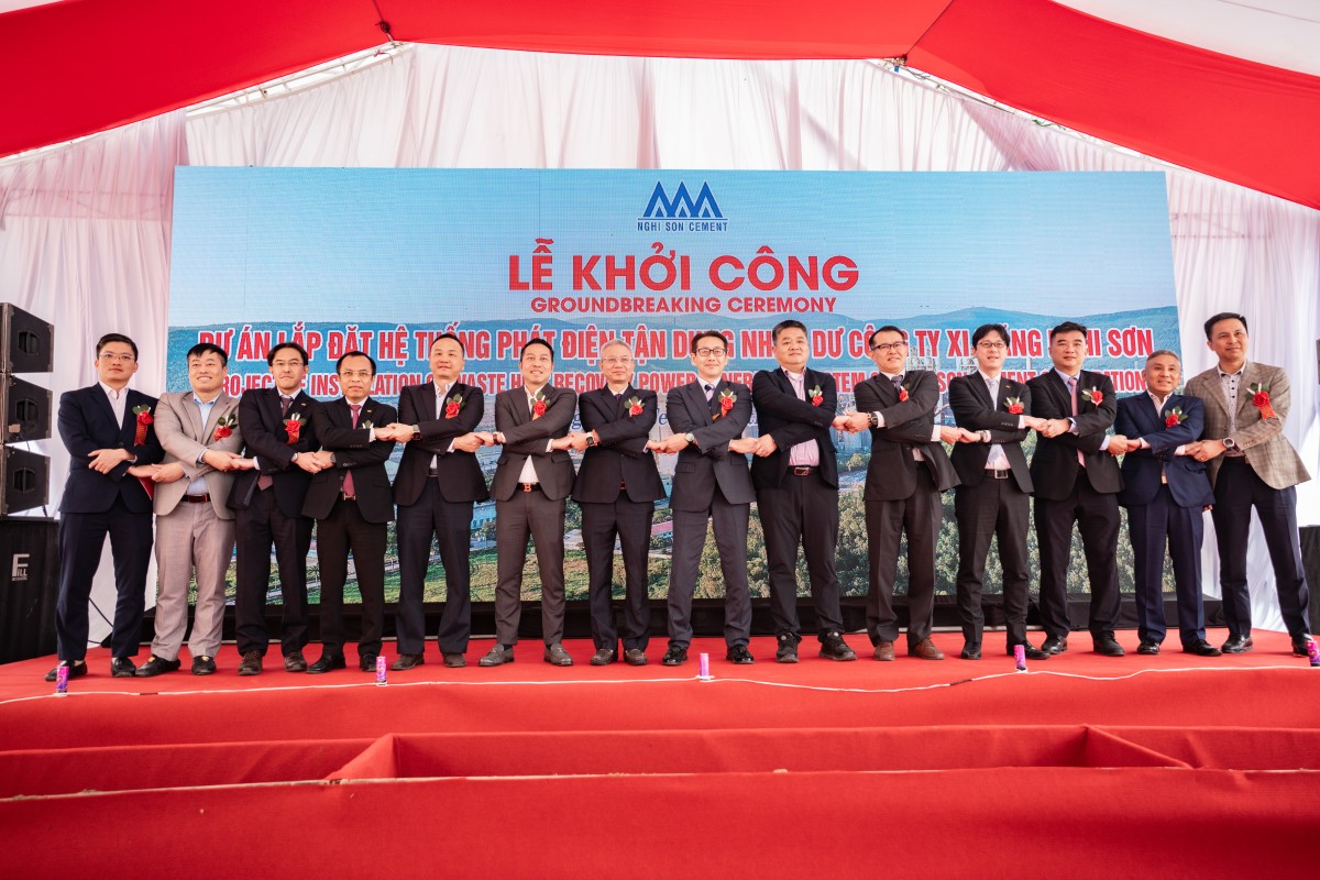 IPC Group và IPC E&C giúp Xi măng Nghi Sơn tự chủ 25% nhu cầu điện năng phục vụ sản xuất