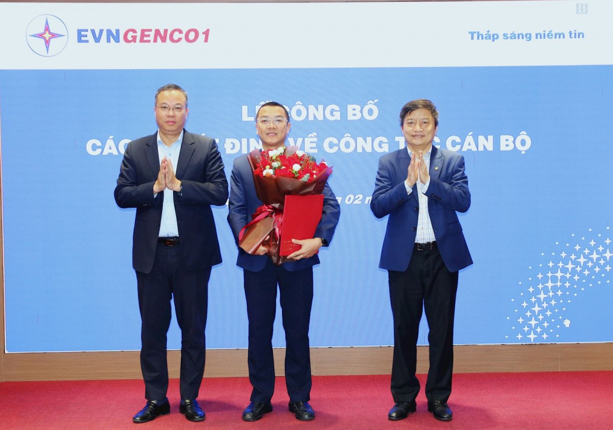 Công bố quyết định bổ nhiệm Giám đốc Công ty Nhiệt điện Nghi Sơn