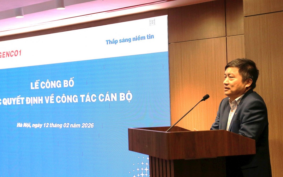 Công bố quyết định bổ nhiệm Giám đốc Công ty Nhiệt điện Nghi Sơn