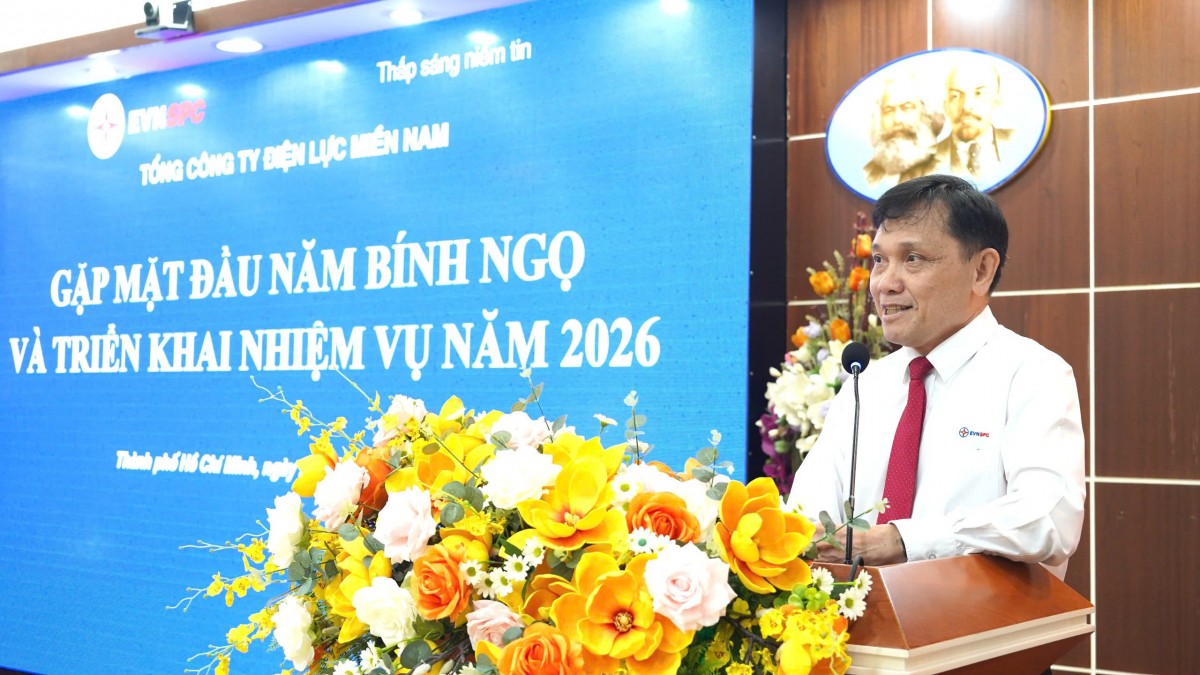 EVNSPC triển khai nhiệm vụ ngay sau kỳ nghỉ Tết Nguyên đán 2026