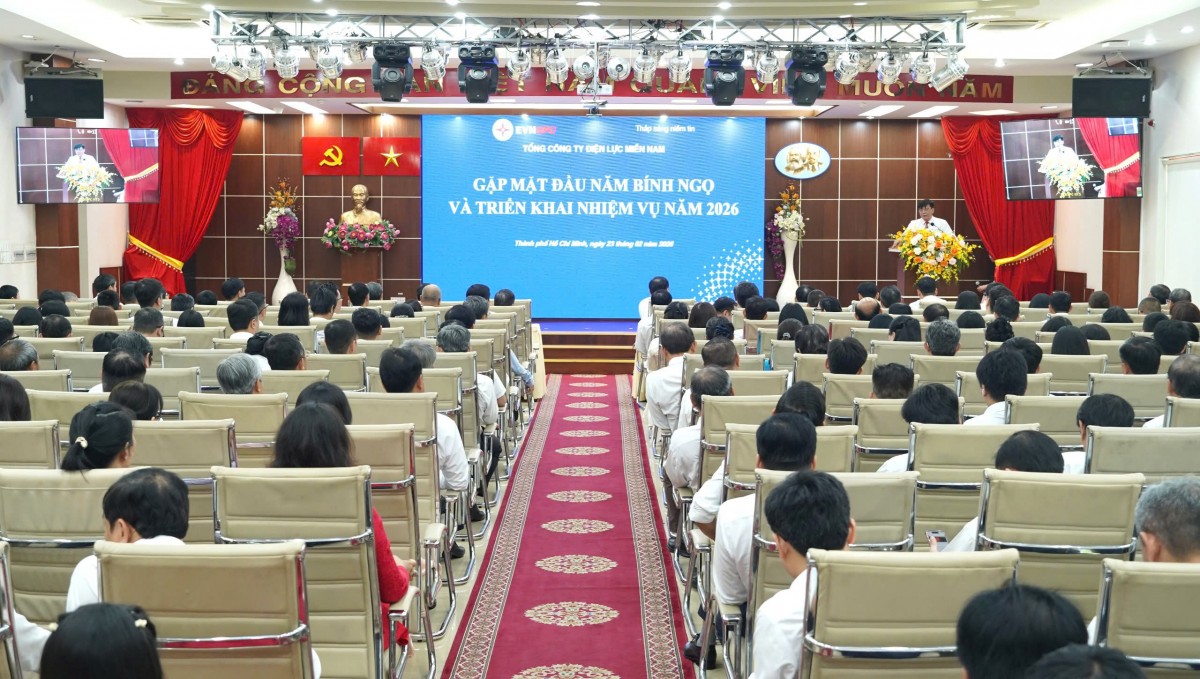 EVNSPC triển khai nhiệm vụ ngay sau kỳ nghỉ Tết Nguyên đán 2026