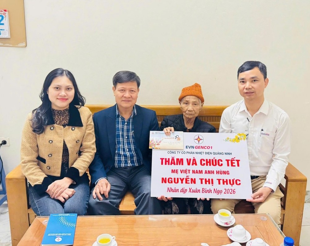 Nhiệt điện Quảng Ninh: Lan tỏa nghĩa tình, chung tay vì cộng đồng dịp Xuân 2026