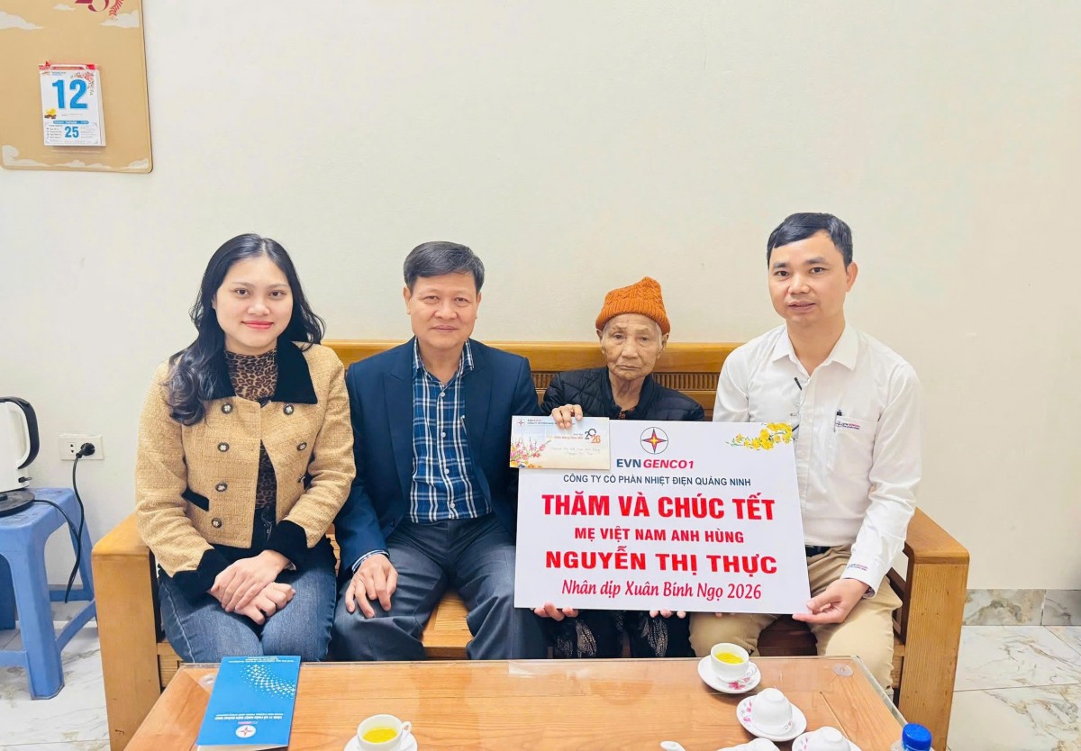 Nhiệt điện Quảng Ninh: Lan tỏa nghĩa tình, chung tay vì cộng đồng dịp Xuân 2026