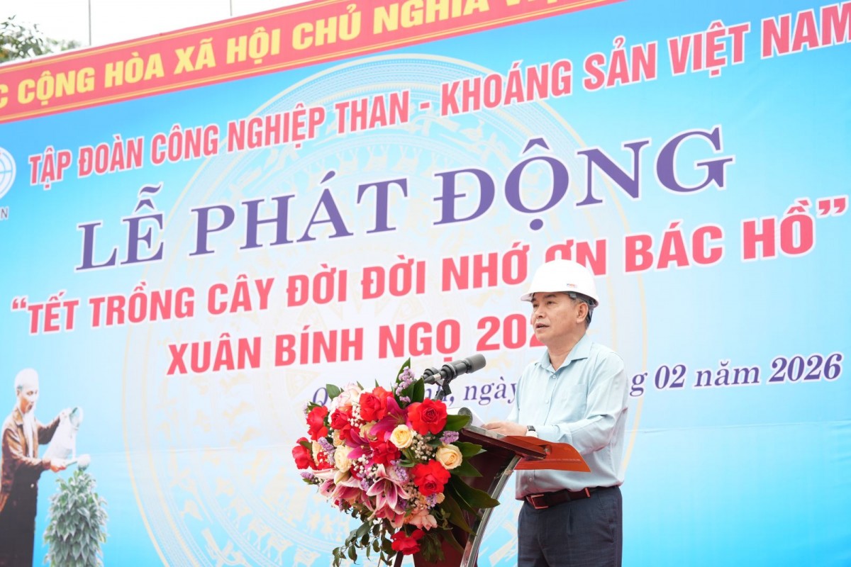 TKV phát động ‘Tết trồng cây đời đời nhớ ơn Bác Hồ’ Xuân Bính Ngọ 2026 TKV phát động ‘Tết trồng cây đời đời nhớ ơn Bác Hồ’ Xuân Bính Ngọ 2026