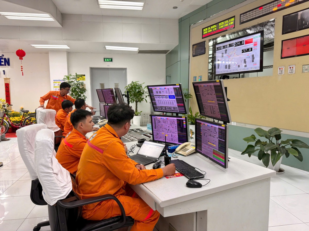 Kết quả hoạt động sản xuất của EVNGENCO1 tháng 2, nhiệm vụ tháng 3/2026