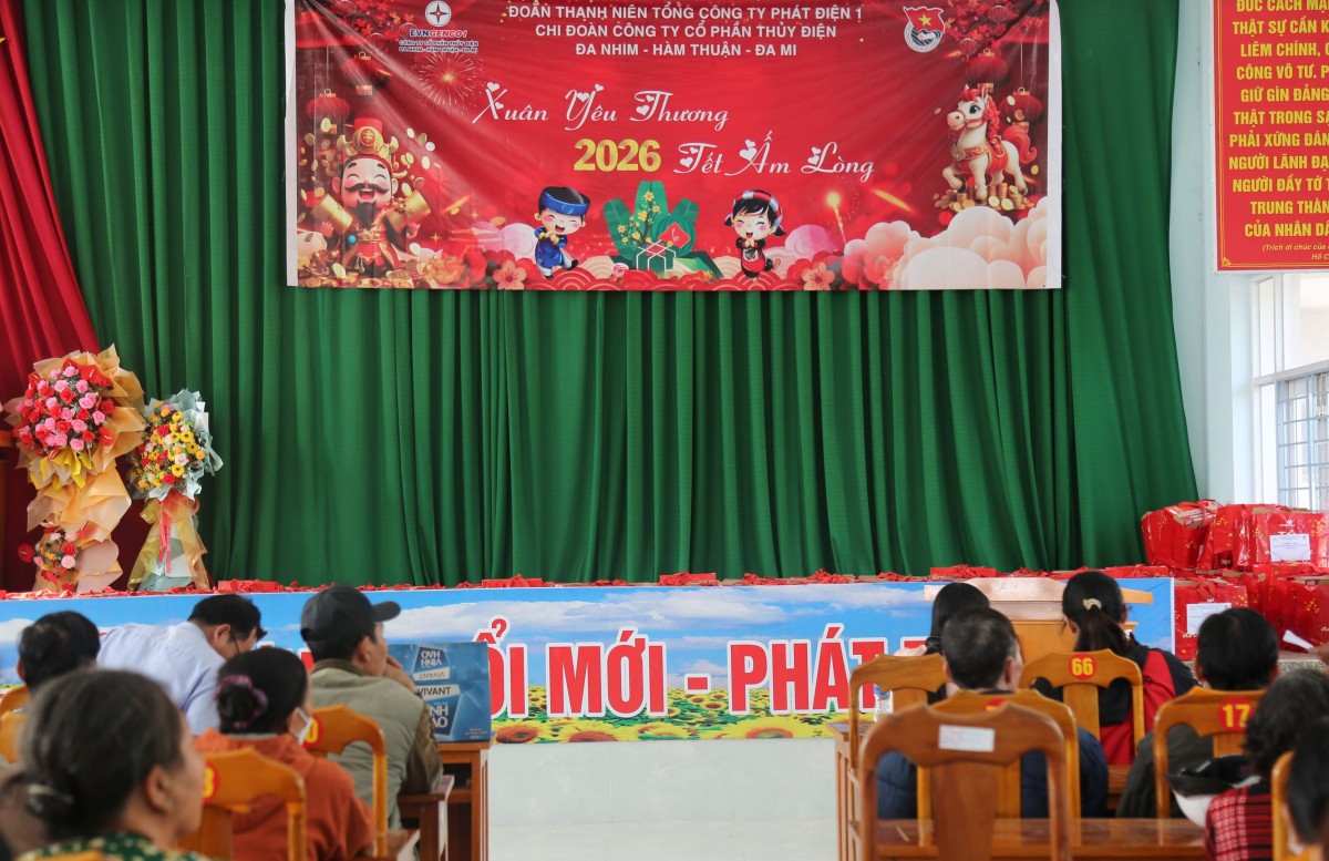 Công ty ĐHĐ: Ấm áp nghĩa tình từ chương trình ‘Xuân yêu thương - Tết ấm lòng’ 2026