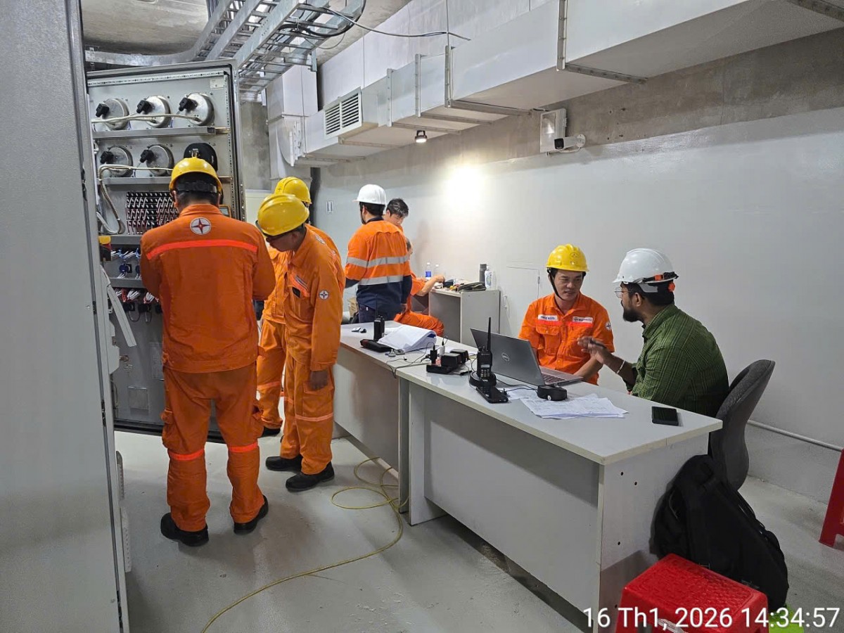 Hoàn thành nâng cấp hệ thống điều tốc tổ máy H1 và hệ thống kích từ tổ máy H1, H2 Thủy điện Đa Mi