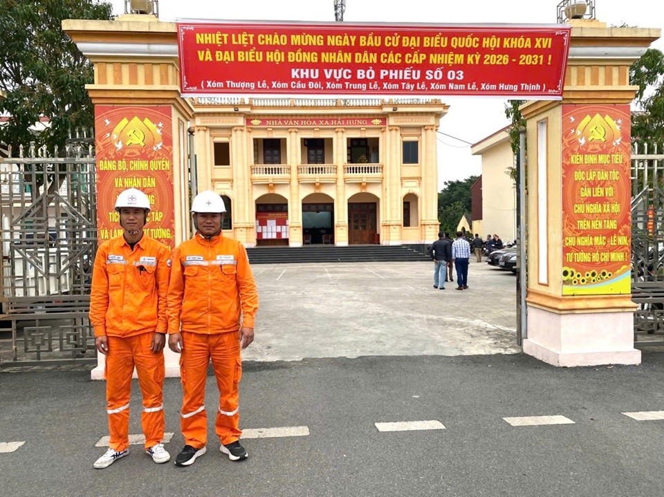 EVNNPC sẵn sàng cấp điện an toàn, ổn định phục vụ ngày bầu cử EVNNPC sẵn sàng cấp điện an toàn, ổn định phục vụ ngày bầu cử