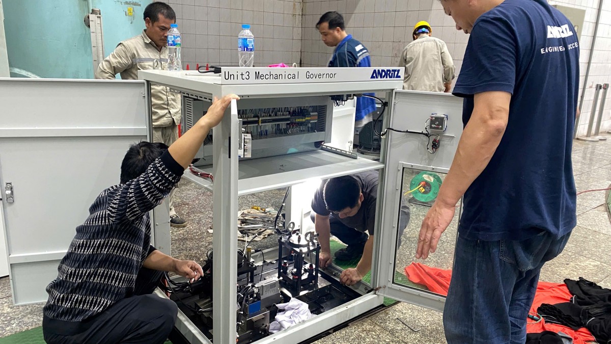 Andritz hoàn thành cải tạo, nâng cấp ba tổ máy Nhà máy Thủy điện Thác Bà Andritz hoàn thành cải tạo, nâng cấp ba tổ máy Nhà máy Thủy điện Thác Bà