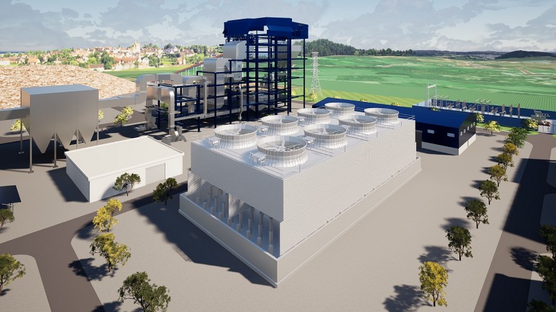 Ứng dụng mô hình BIM trong dự án Nhà máy Điện sinh khối Yên Bái 1