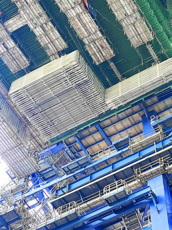 Hoàn thành lắp đặt hệ thống hâm nước lò hơi số 2 dự án Nhiệt điện Long Phú 1