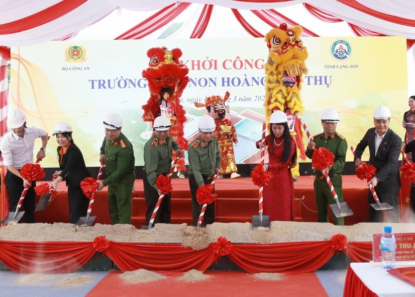 T&T Group và SHB đồng hành cùng Bộ Công an xây dựng Trường mầm non tại Lạng Sơn