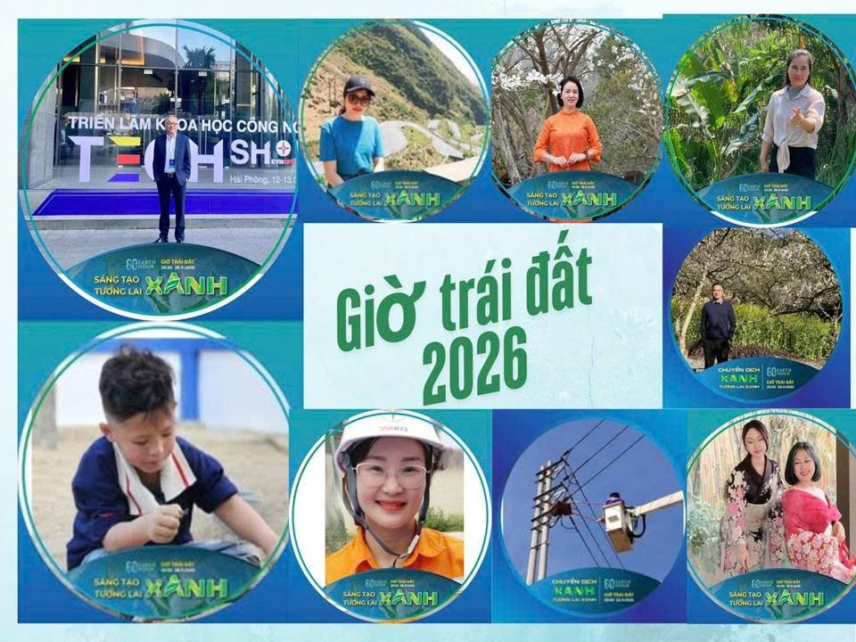 PC Sơn La lan tỏa hành động xanh, hưởng ứng Giờ Trái đất 2026