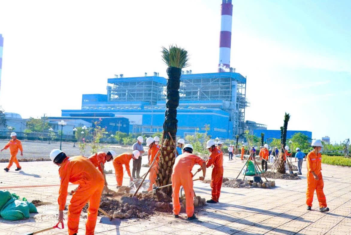 Công ty Nhiệt điện Vĩnh Tân phát động Tết trồng cây năm 2026