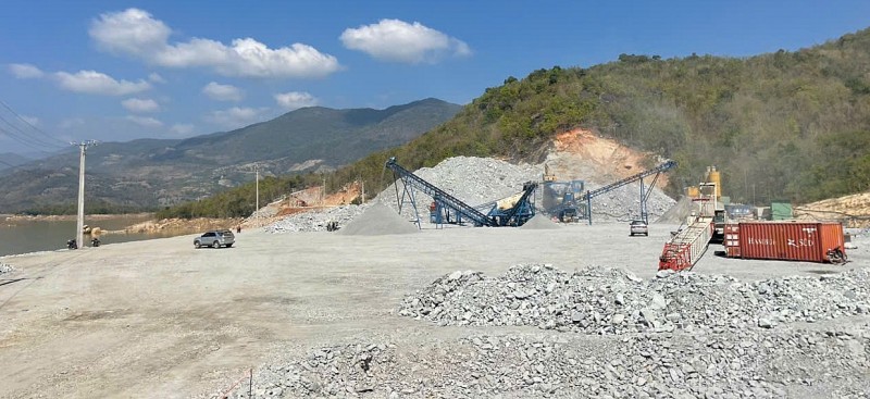 Cập nhật tiến độ thi công dự án Thủy điện Tích năng Bác Ái (ngày 27/3/2026)