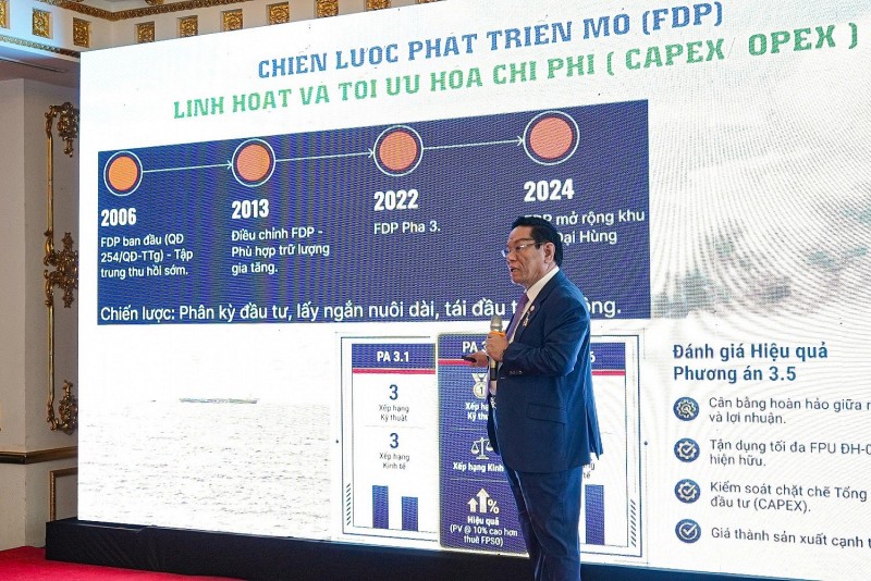 Dấu ấn nội lực Việt Nam trong dự án phát triển mỏ Đại Hùng