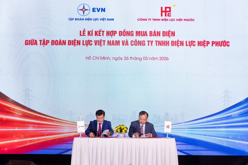 Ký hợp đồng mua bán điện và khởi công dự án Nhà máy điện LNG Hiệp Phước (giai đoạn 1)