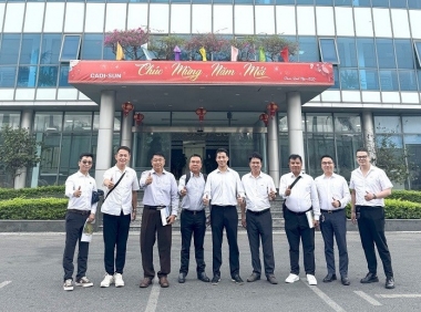 CADI-SUN làm việc với đối tác Myanmar, sẵn sàng cho các đơn hàng quy mô lớn