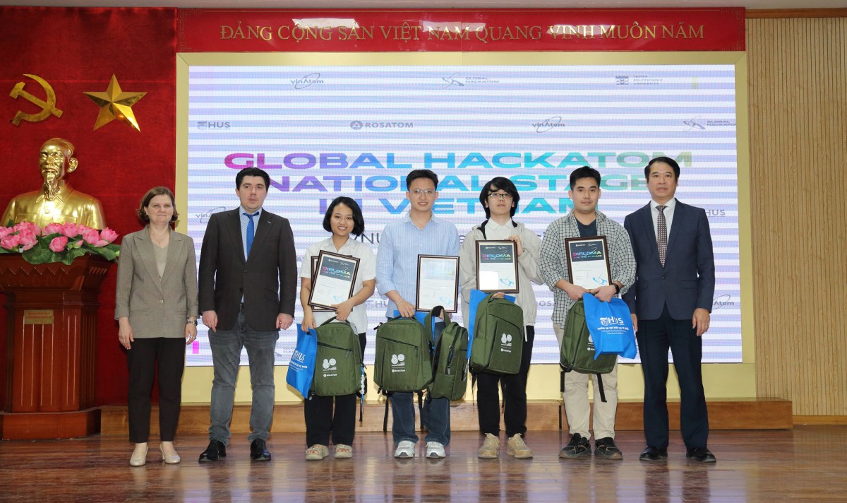 Cuộc thi ý tưởng công nghệ hạt nhân Global Hackatom (LB Nga) tại Việt Nam