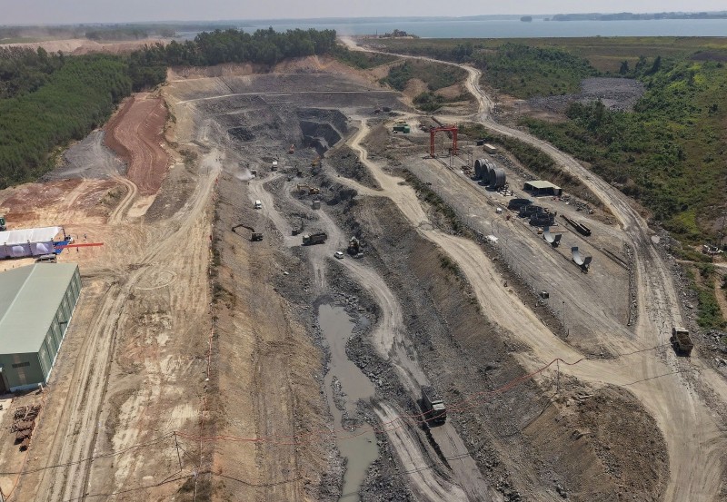 Tiến độ thi công dự án Thủy điện Trị An mở rộng (cập nhật 30/3/2026)