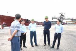 Tổng giám đốc TKV kiểm tra sản xuất, làm việc với Công ty Kho vận Đá Bạc