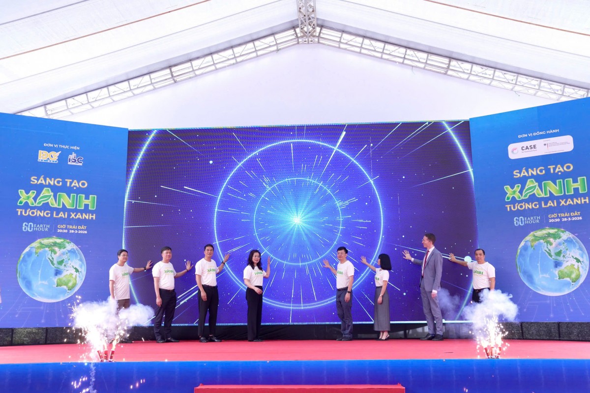 Hà Nội phát động Giờ Trái đất 2026, kêu gọi tiết kiệm điện trong cao điểm hè