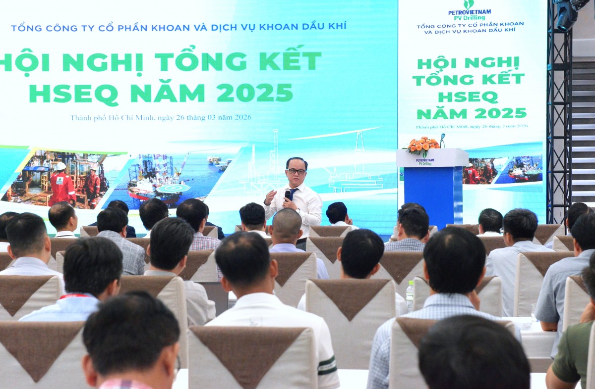 PV Drilling tổng kết công tác an toàn, sức khỏe, môi trường và chất lượng năm 2025