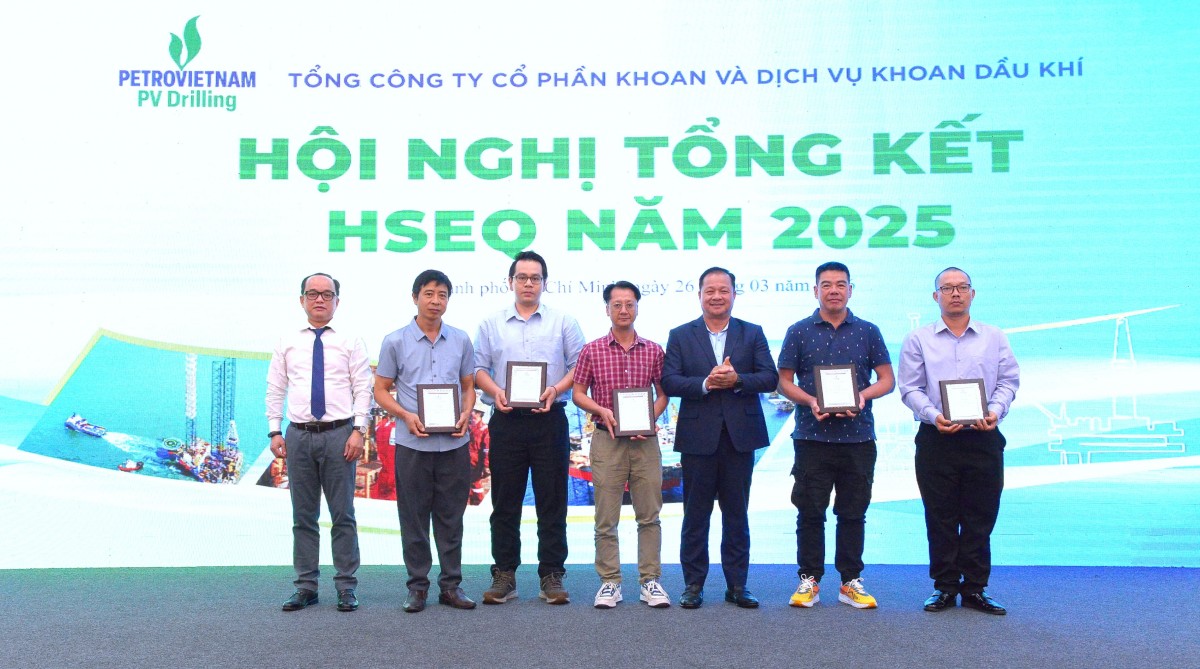 PV Drilling tổng kết công tác an toàn, sức khỏe, môi trường và chất lượng năm 2025