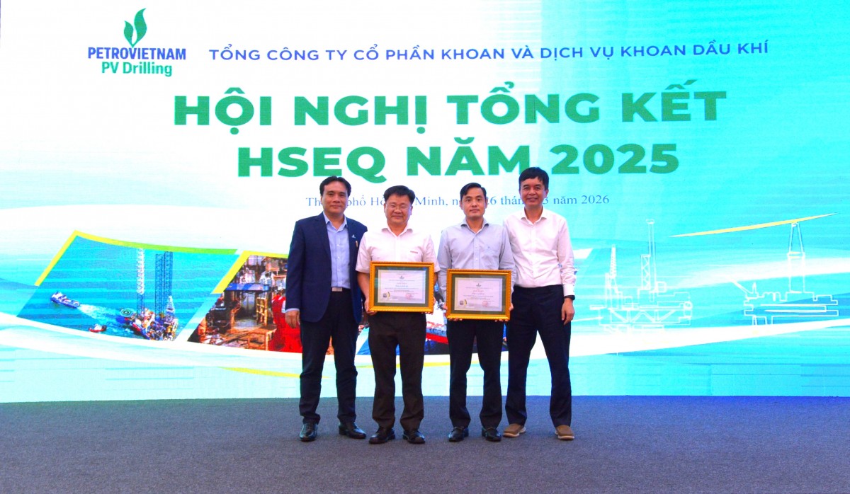 PV Drilling tổng kết công tác an toàn, sức khỏe, môi trường và chất lượng năm 2025