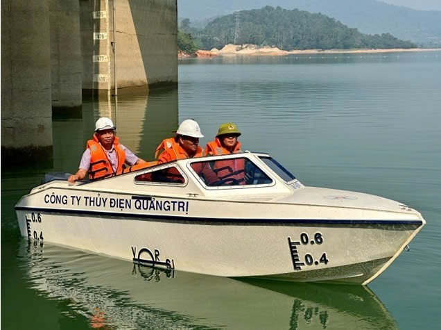 Tăng cường tuần tra, đảm bảo an ninh, an toàn giao thông trên lòng hồ Thủy điện Quảng Trị