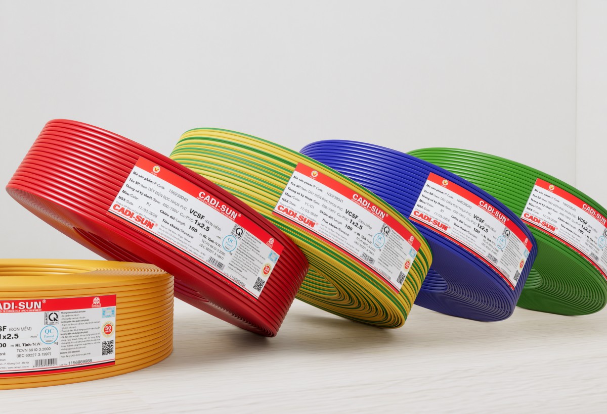 CADI-SUN tiếp tục được vinh danh Hàng Việt Nam chất lượng cao 2026