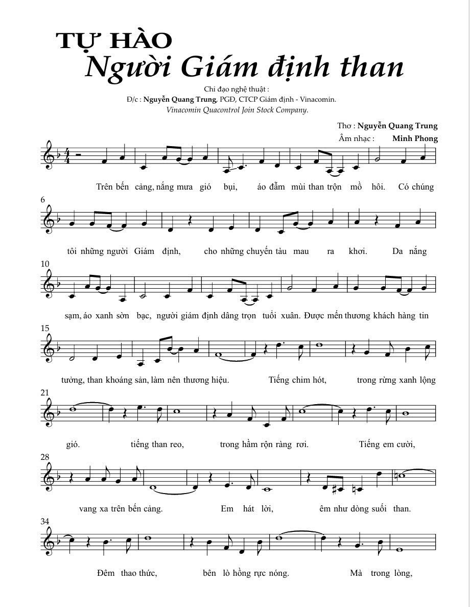 ‘Tự hào người giám định than - Tiếng lòng của các thế hệ người lao động Quacontrol’