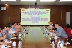 Lãnh đạo TKV làm việc với Hội Doanh nghiệp và Hội Tự động hóa Liên Bang Nga