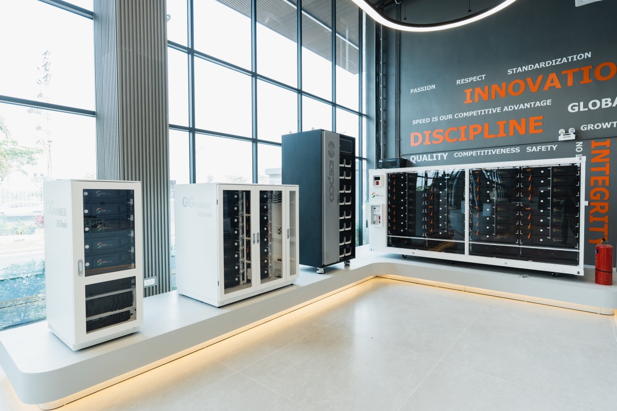 GG Power sản xuất pin lưu trữ năng lượng (BESS) chuẩn quốc tế tại Việt Nam