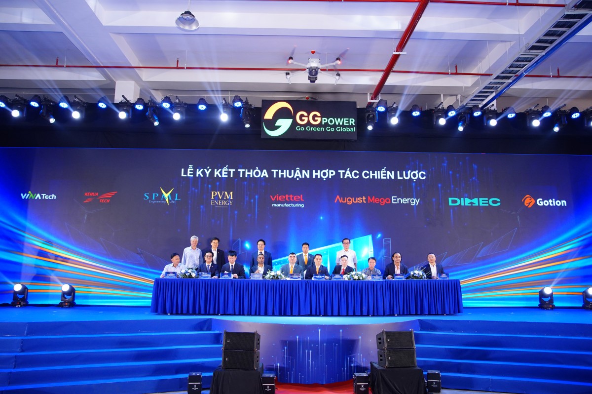 GG Power sản xuất pin lưu trữ năng lượng (BESS) chuẩn quốc tế tại Việt Nam
