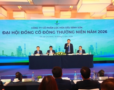 Đại hội đồng cổ đông thường niên Công ty CP Lọc hóa dầu Bình Sơn năm 2026