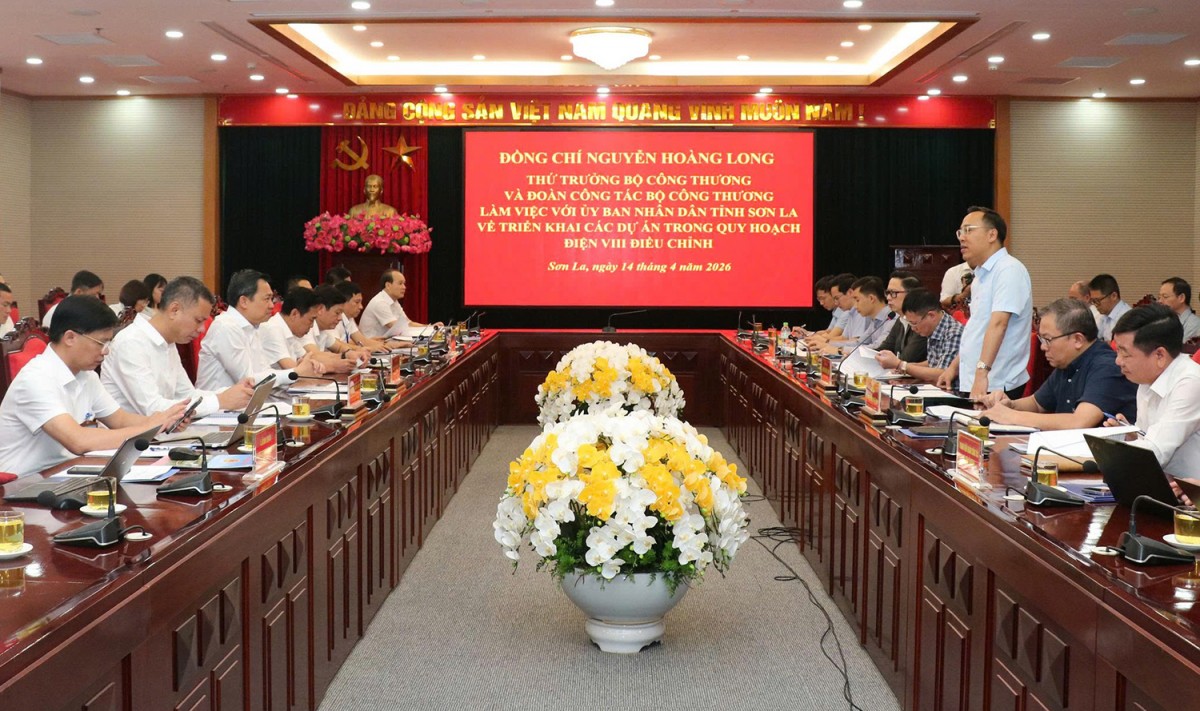 Bộ Công Thương làm việc với tỉnh Sơn La về Quy hoạch điện VIII Điều chỉnh Bộ Công Thương làm việc với tỉnh Sơn La về Quy hoạch điện VIII Điều chỉnh