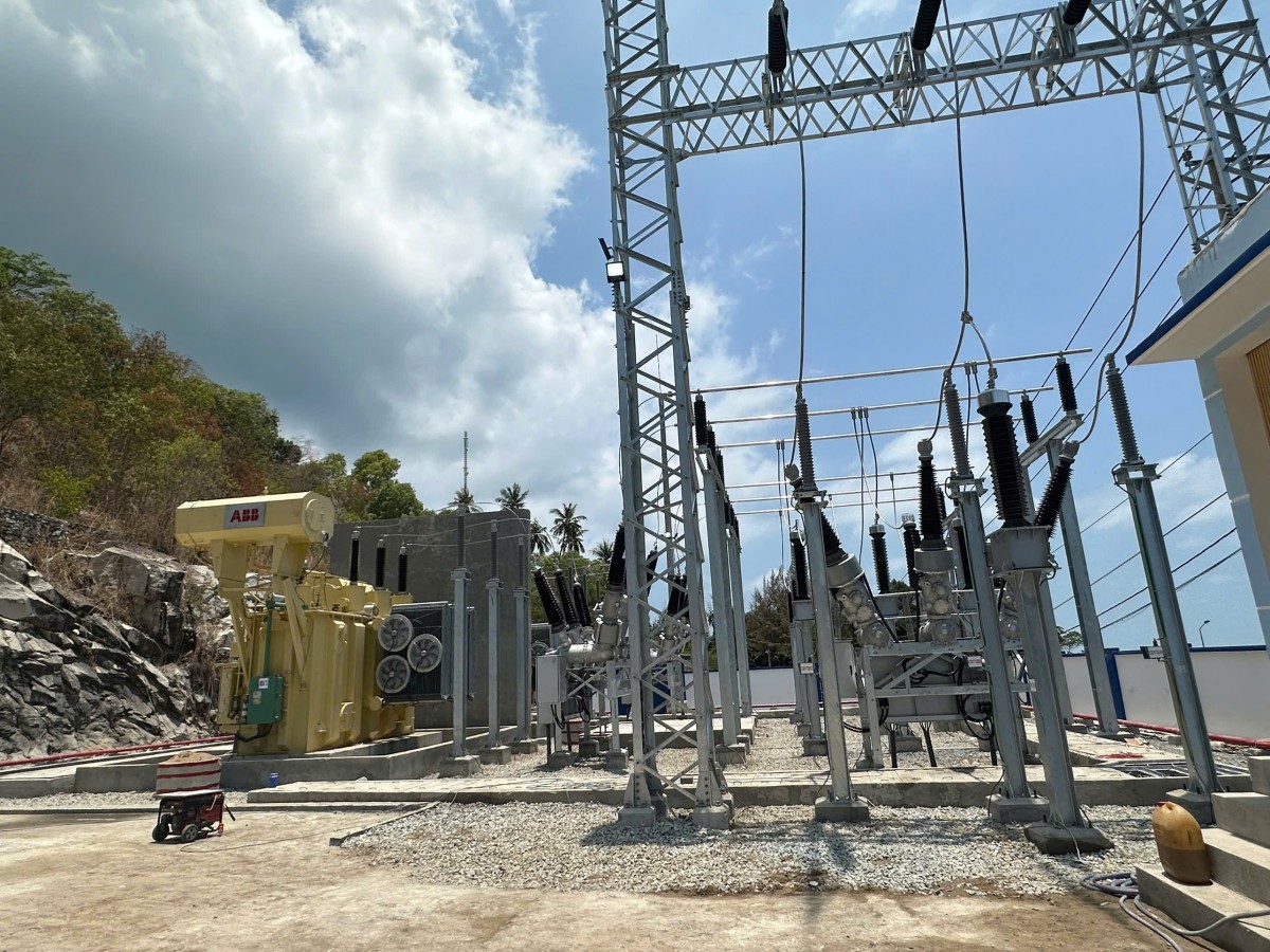 EVNSPC đóng điện, vận hành công trình Trạm biến áp 110kV Lại Sơn