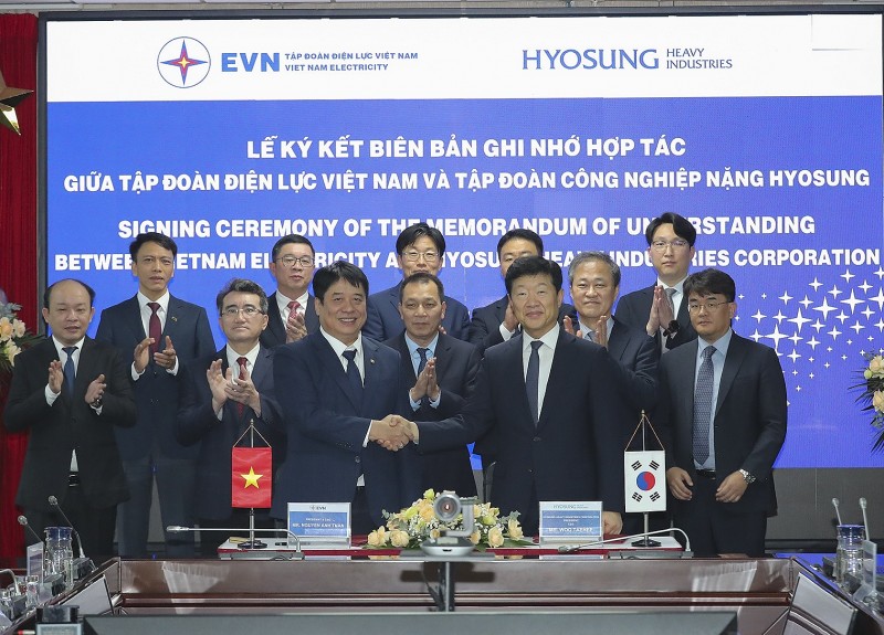 EVN và Hyosung, KEPCO (Hàn Quốc) hợp tác đầu tư các nguồn điện mới tại Việt Nam