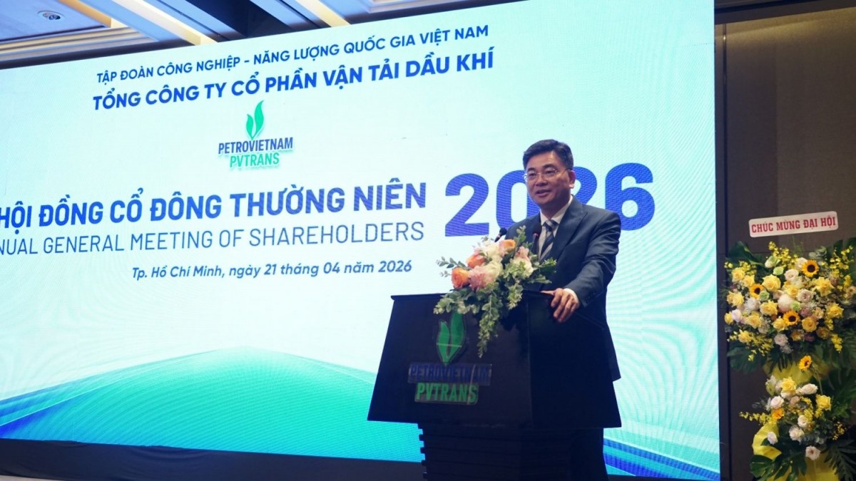 Đại hội đồng cổ đông thường niên PVTrans năm 2026