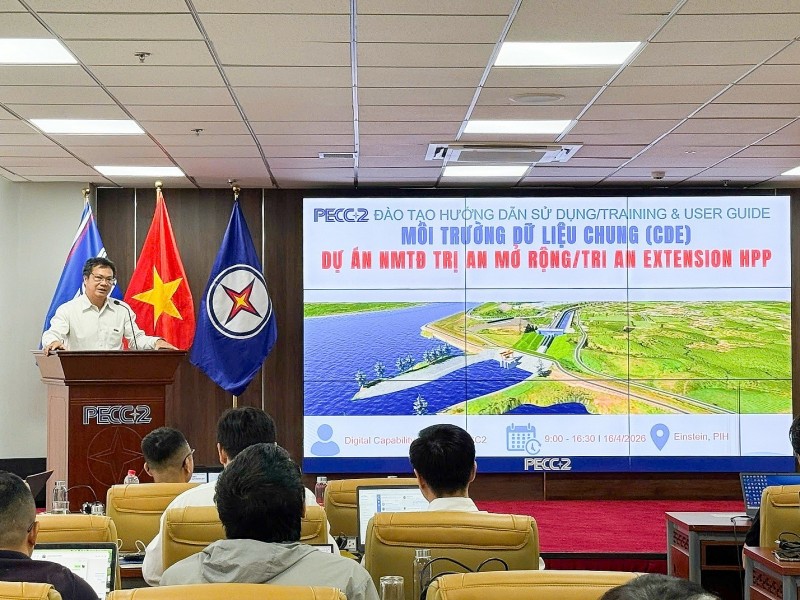 Áp dụng mô hình thông tin công trình (BIM) tại dự án Thủy điện Trị An (mở rộng)