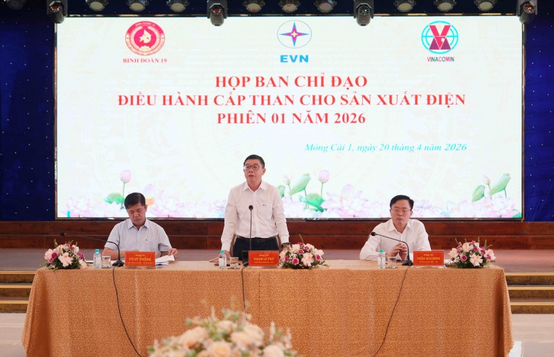Ban Chỉ đạo Điều hành cấp than cho sản xuất điện họp phiên thứ nhất (năm 2026)