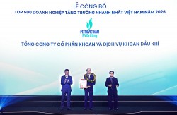 PV Drilling trong Top 500 doanh nghiệp tăng trưởng nhanh nhất Việt Nam 2026