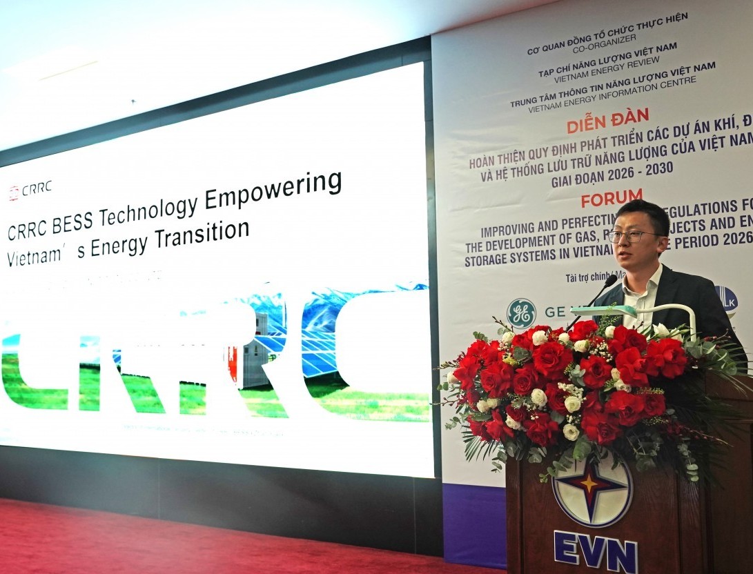 CRRC Zhuzhou giới thiệu giải pháp BESS tiên tiến cho thị trường Việt Nam