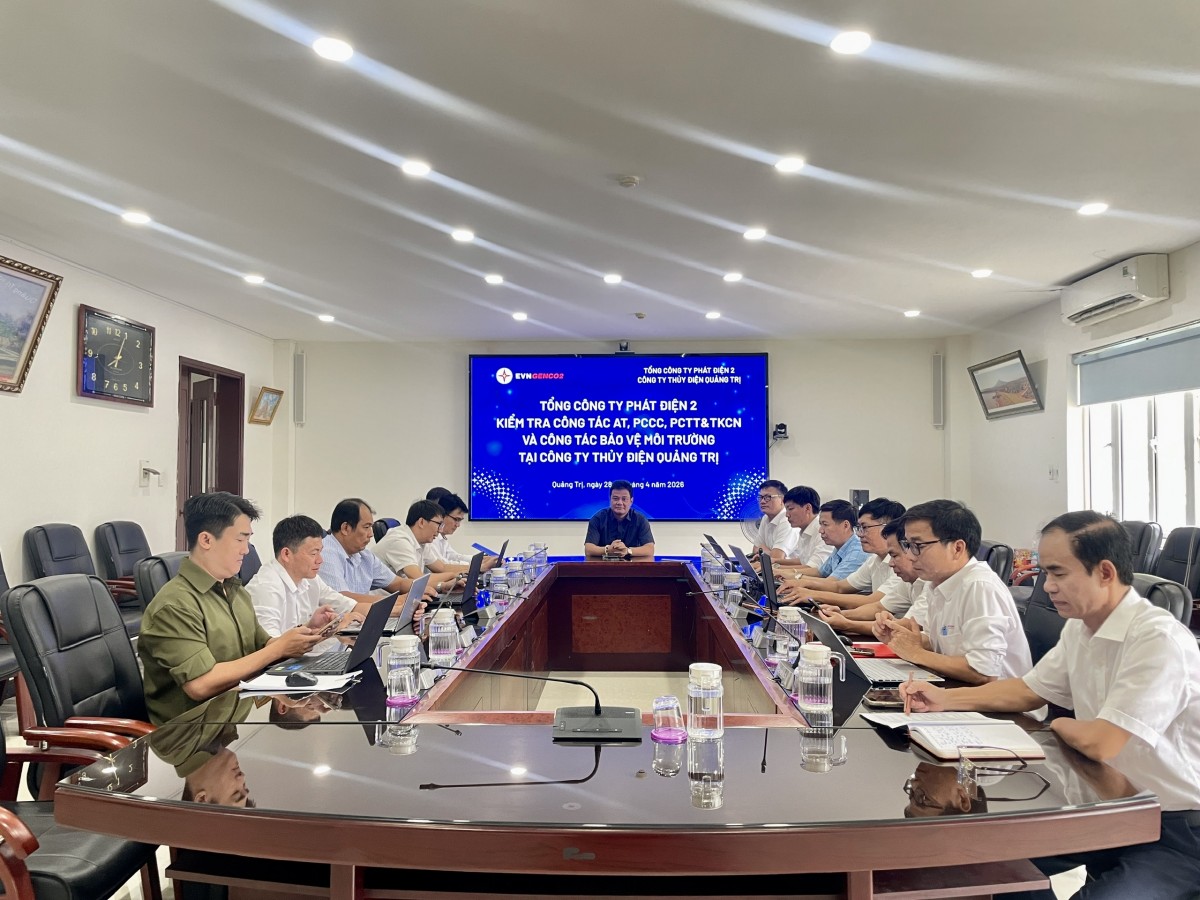 Thủy điện Quảng Trị sẵn sàng phương án ứng phó thiên tai cực đoan, vận hành an toàn, phát triển bền vững